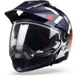 Nolan N70-2 X Decurio 33 Metaal Wit Blauw Zilver Rood Multihelm -Motorrijden nolann702xdecurio33metalwhitebluesilverred frontpage