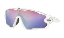 Oakley Jawbreaker Polished White Prizm Sapphire Snow -Motorrijden oakley jawbreaker2
