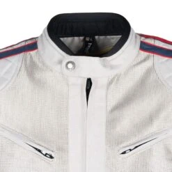Helstons Pace Air Fabric Mesh Silver Red Blue Jacket -Motorrijden pace cordura silver 5