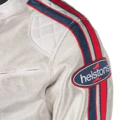 Helstons Pace Air Fabric Mesh Silver Red Blue Jacket -Motorrijden pace cordura silver 6
