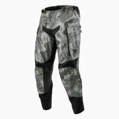 REV'IT! Peninsula Long Camo Grey Motorcycle Pants -Motorrijden pants peninsula camo grey front 3