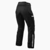 REV'IT! Sand 4 H2O Ladies Standard Black Motorcycle Pants -Motorrijden pants sand 4 h2o ladies black back