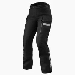 REV'IT! Sand 4 H2O Ladies Standard Black Motorcycle Pants -Motorrijden pants sand 4 h2o ladies black front