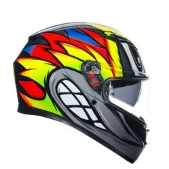 Agv K3 E2206 Mplk Birdy 2.0 Grijs Geel Rood 012 Integraalhelm -Motorrijden product foto 4 15 4