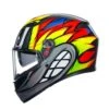 Agv K3 E2206 Mplk Birdy 2.0 Grijs Geel Rood 012 Integraalhelm -Motorrijden product foto 6 9 3