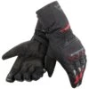 Dainese Tempest Unisex D-Dry Lang Zwart Rood -Motorrijden red long