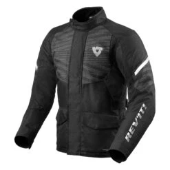 REV'IT! Jacket Duke H2O Black -Motorrijden rev it jacket duke h2o black