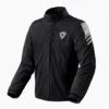 REV'IT! Rain Jacket Cyclone 3 H2O Black -Motorrijden rev it rain jacket cyclone 3 h2o black