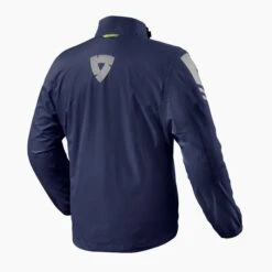 REV'IT! Rain Jacket Cyclone 3 H2O Dark Blue -Motorrijden rev it rain jacket cyclone 3 h2o dark blue 2