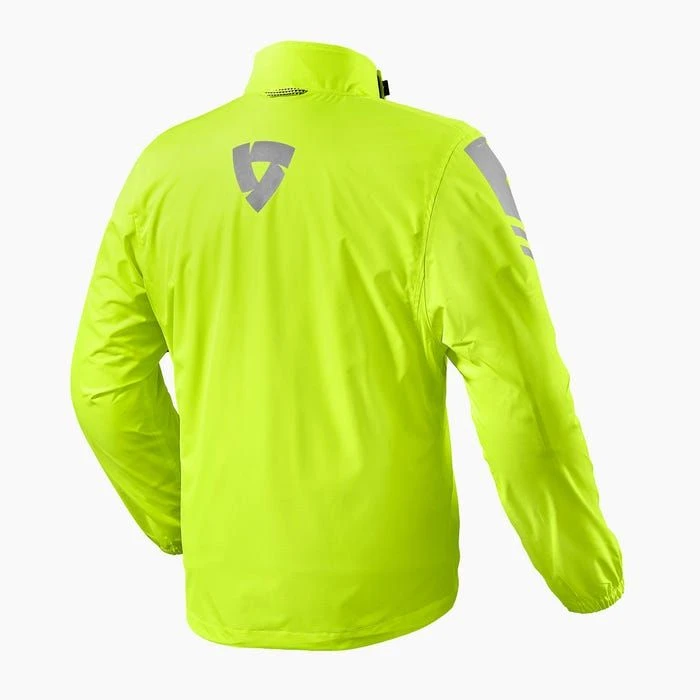 REV'IT! Rain Jacket Cyclone 3 H2O Neon Yellow 3 REV'IT! Rain Jacket Cyclone 3 H2O Neon Yellow