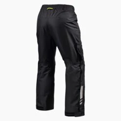 REV'IT! Rain Trousers Nitric 3 H2O Black -Motorrijden rev it rain trousers nitric 3 h2o black 2 1