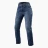 REV'IT! Jeans Victoria 2 Ladies SF Medium Blue 2 REV'IT! Jeans Victoria 2 Ladies SF Medium Blue -Motorrijden rev it victoria sf lady medium blue motorcycle jeans 1