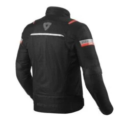 REV'IT! Tornado 3 Zwart -Motorrijden rev it tornado 3 black motorcycle jacket 1