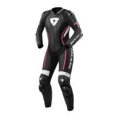 REV'IT! Xena 3 Lady Zwart Roze -Motorrijden rev it xena 3 lady black pink motorcycle suit