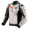 REV'IT! Jacket Apex TL White Black -Motorrijden revit apex tl jacket 2