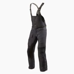 REV'IT! Dominator 3 GTX Short Black Motorcycle Pants -Motorrijden revit dominator 3 gtx black motorcycle pants 1 1
