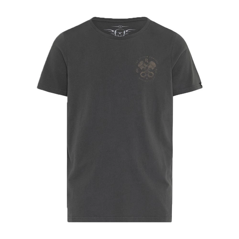 ROKKER In Rust T-Shirt Heren Donkergrijs 3 ROKKER In Rust T-Shirt Heren Donkergrijs