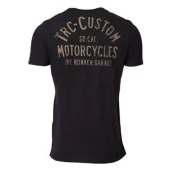 ROKKER TRC-Custom T-Shirt Heren Zwart 5 ROKKER TRC-Custom T-Shirt Heren Zwart -Motorrijden rokker trc custom t shirt men black 2