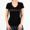 Rokker Vintage Lady T-Shirt Black -Motorrijden rokker vintage lady t shirt black 1