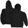 ROKKER Zwart Zip -Motorrijden rokker zip hoodie 1