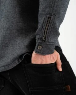 ROKKER Boston Rider Grey -Motorrijden rokker rider shirt 4