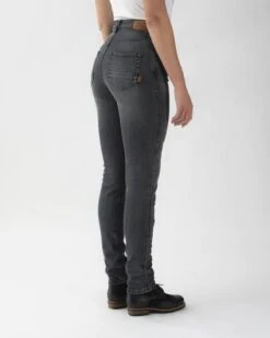 ROKKERTECH High Waist Dark Grey -Motorrijden rokkertech high waist dark grey 2