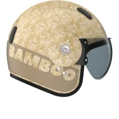 ROOF Bamboo Pure Mat Sand Jet Helm -Motorrijden roof bamboo pure mat sand 1