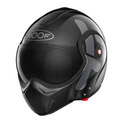 ROOF BoXXer Twin Zwart Metaal Systeemhelm -Motorrijden roof boxxer twin black metal