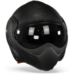 ROOF BoXXer Twin Mat Zwart Graphite Systeemhelm -Motorrijden roof boxxer twin matt black graphite.35