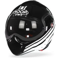 ROOF BoXXer Sting Zwart Wit Systeemhelm -Motorrijden roof boxxer sting black white frontpage