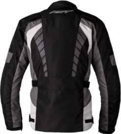 RST Alpha 5 Ce Mens Textile Jacket Black Grey White -Motorrijden rst alpha 5 ce mens textile jacket black grey 2 1