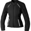 RST Ava Ce Ladies Textile Jacket Black White 2 RST Ava Ce Ladies Textile Jacket Black White -Motorrijden rst ava ce ladies textile jacket black white 1