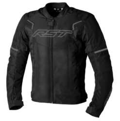 RST Pilot Evo Ce Mens Textile Jacket Black Black Black -Motorrijden rst pilot evo ce mens textile jacket black black black 1
