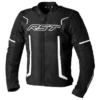 RST Pilot Evo Ce Mens Textile Jacket Black Black White -Motorrijden rst pilot evo ce mens textile jacket black black white 1