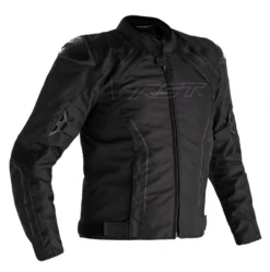 RST S-1 Ce Mens Textile Jacket Black Black -Motorrijden rst s 1 ce mens textile jacket black black 1