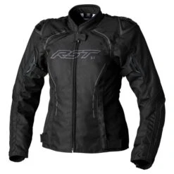 RST S1 Mesh Ce Ladies Textile Jacket Black Black -Motorrijden rst s1 mesh ce ladies textile jacket black black 11