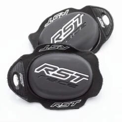 RST TPU Standard Knee Sliders With Puller Black White -Motorrijden rst tpu standard knee sliders with puller black white 2