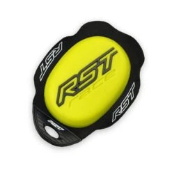 RST TPU Standard Knee Sliders With Puller Fluo Yellow -Motorrijden rst tpu standard knee sliders with puller fluo yellow 1