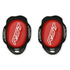 RST TPU Standard Knee Sliders With Puller Red White -Motorrijden rst tpu standard knee sliders with puller red white 2