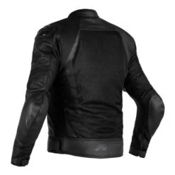 RST Tractech Evo 4 Mesh CE Mens Leather Jacket Black Black -Motorrijden rst tractech evo 4 mesh ce mens leather jacket black black 2