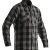 RST Lumberjack Ce Mens Textile Shirt Dark Grey -Motorrijden rst x kevlar lumberjack ce mens textile shirt dark grey