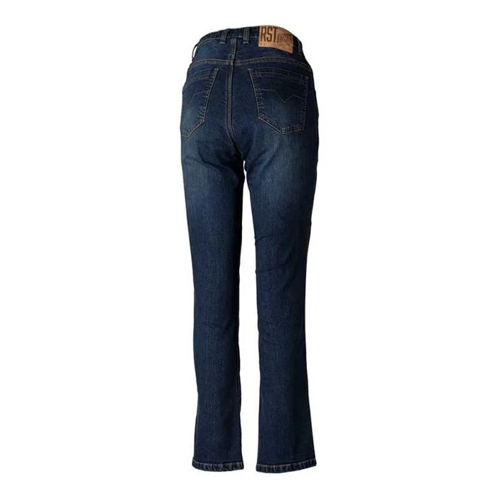 RST Straight Leg 2 CE Ladies Textile Jeans Dark Blue Denim 4 RST Straight Leg 2 CE Ladies Textile Jeans Dark Blue Denim - Afbeelding 2
