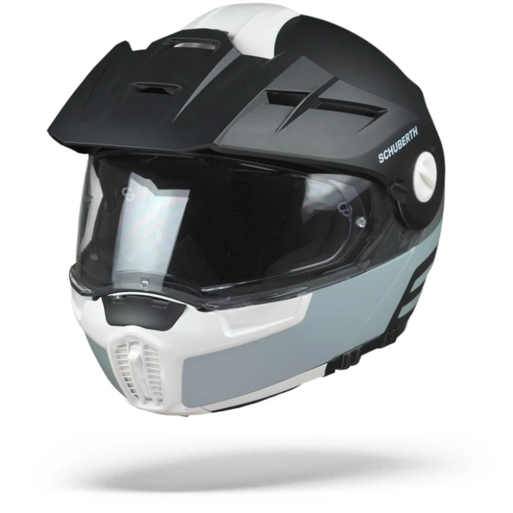 Schuberth E1 Cut Grijs Adventure Helm 4 Schuberth E1 Cut Grijs Adventure Helm - Afbeelding 2