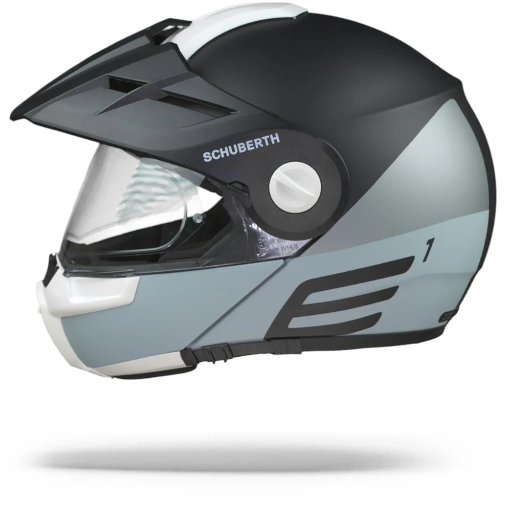 Schuberth E1 Cut Grijs Adventure Helm 7 Schuberth E1 Cut Grijs Adventure Helm - Afbeelding 5