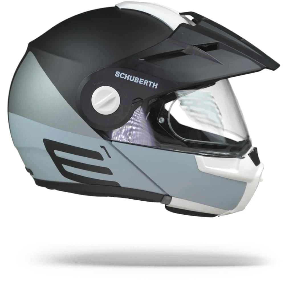 Schuberth E1 Cut Grijs Adventure Helm 5 Schuberth E1 Cut Grijs Adventure Helm - Afbeelding 3