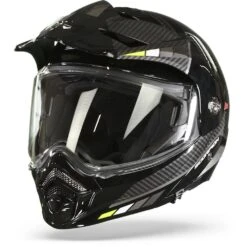Scorpion ADX-2 Camino Zwart-Silver-Neon Geel Adventure Helm -Motorrijden scorpion adx 2 camino black silver neon yellow frontpage