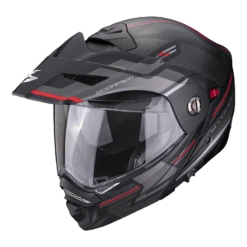 Scorpion ADX-2 Carrera Mat Zwart-Rood Adventure Helm -Motorrijden scorpion adx 2 carrera matt black red