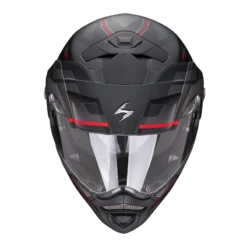 Scorpion ADX-2 Carrera Mat Zwart-Rood Adventure Helm -Motorrijden scorpion adx 2 carrera matt black red 1