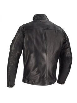 Segura Cesar Waterproof Zwart -Motorrijden segura cesar black waterproof leather motorcycle jacket 2