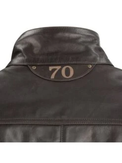 Segura Cesar Waterproof Bruin -Motorrijden segura cesar brown waterproof leather motorcycle jacket 3